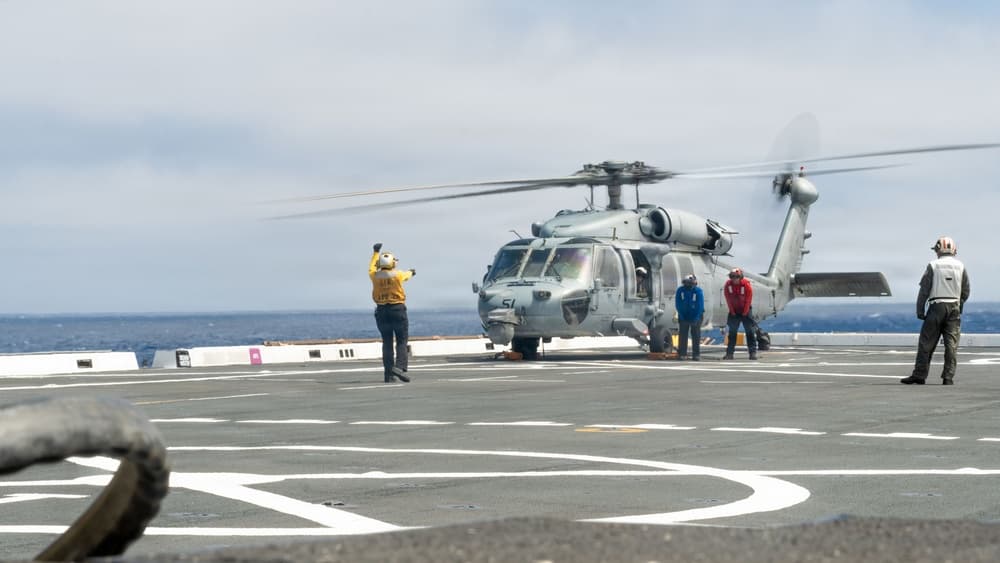 Aviation Boatswain's Mate Handling sailor