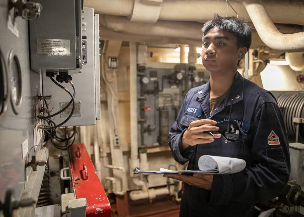 Machinists Mate sailor